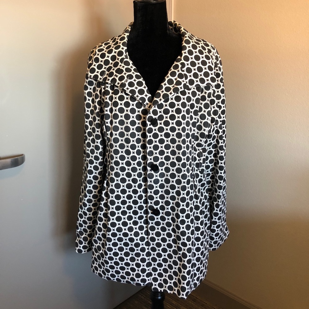 Black/White Design Pettycoat